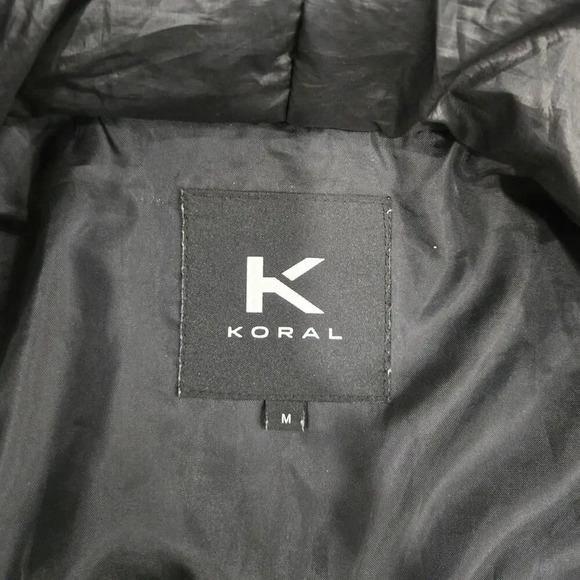 Koral Assymetric  Fay Kimono Puffer Jacket size M - Picture 6 of 7